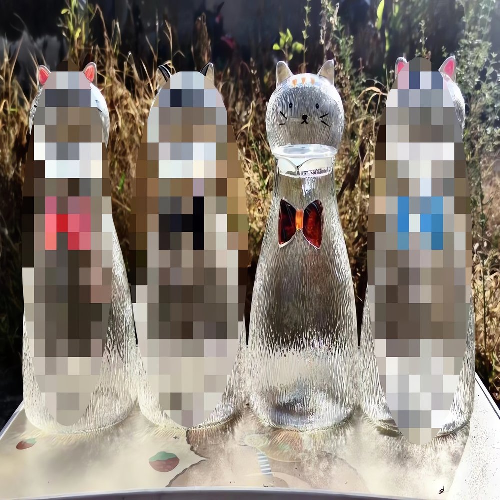 Carafe Vintage Avec Animaux Chaleur Naturelle