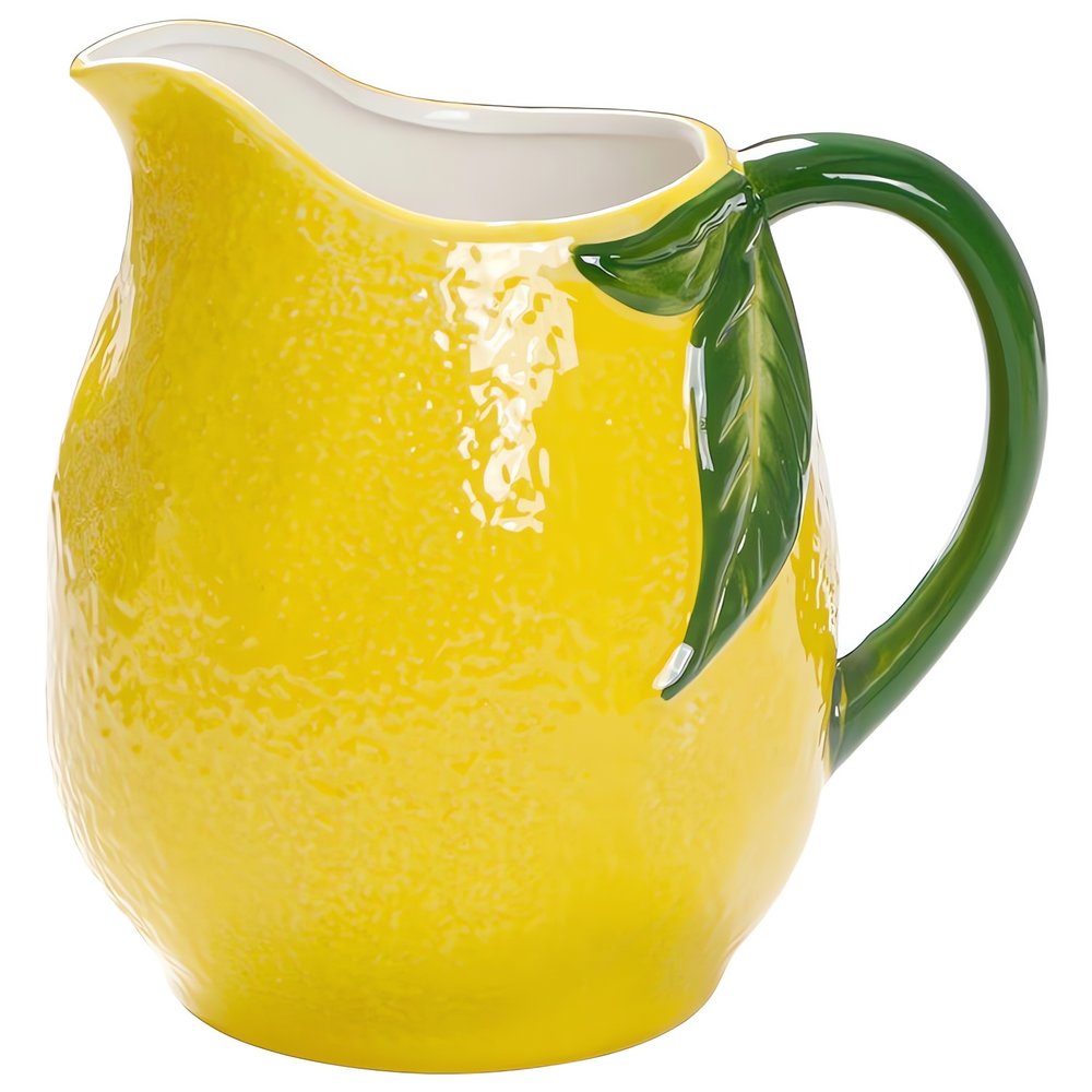 Carafe Vintage Jaune Céramique