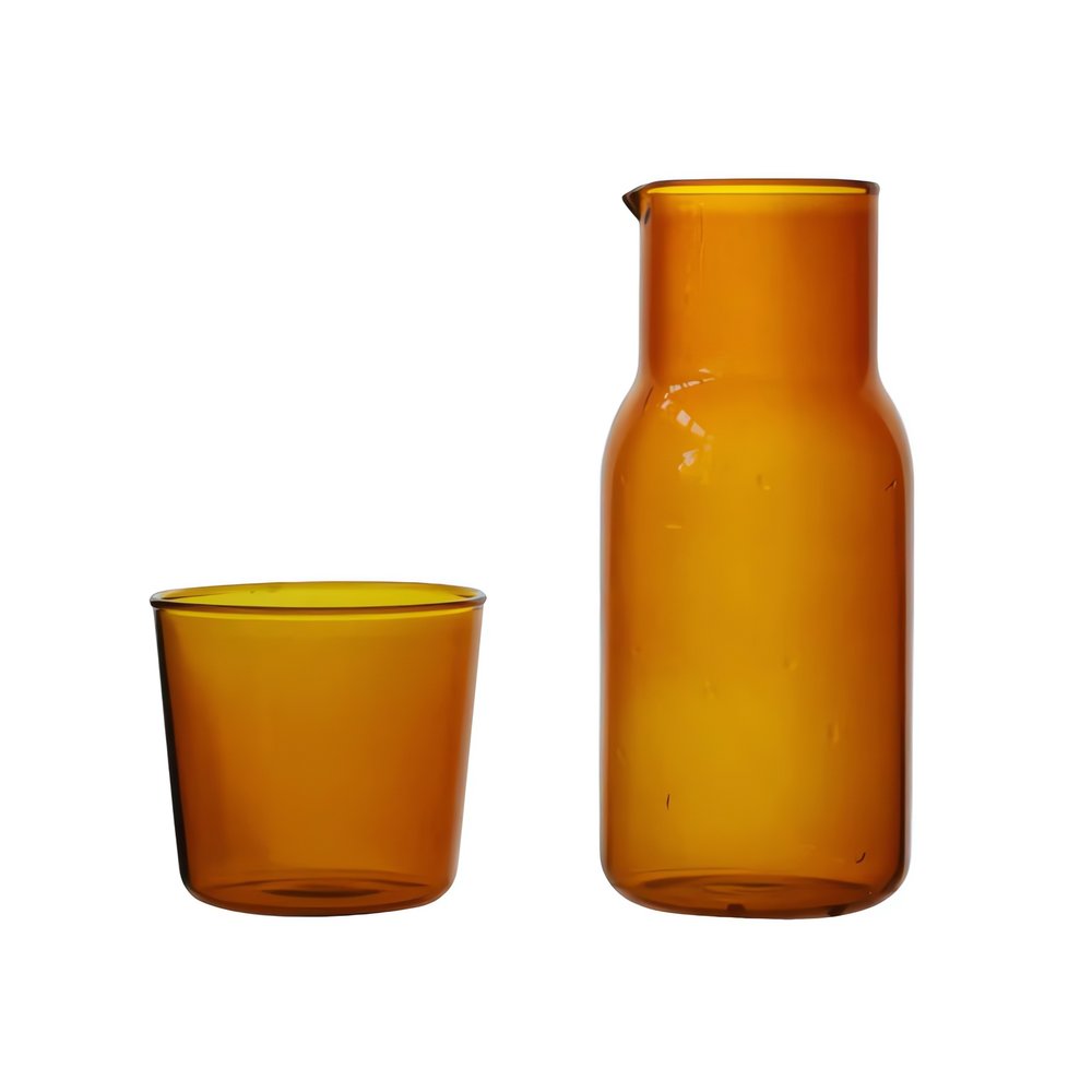 Carafe Vintage Orange Set Ambré