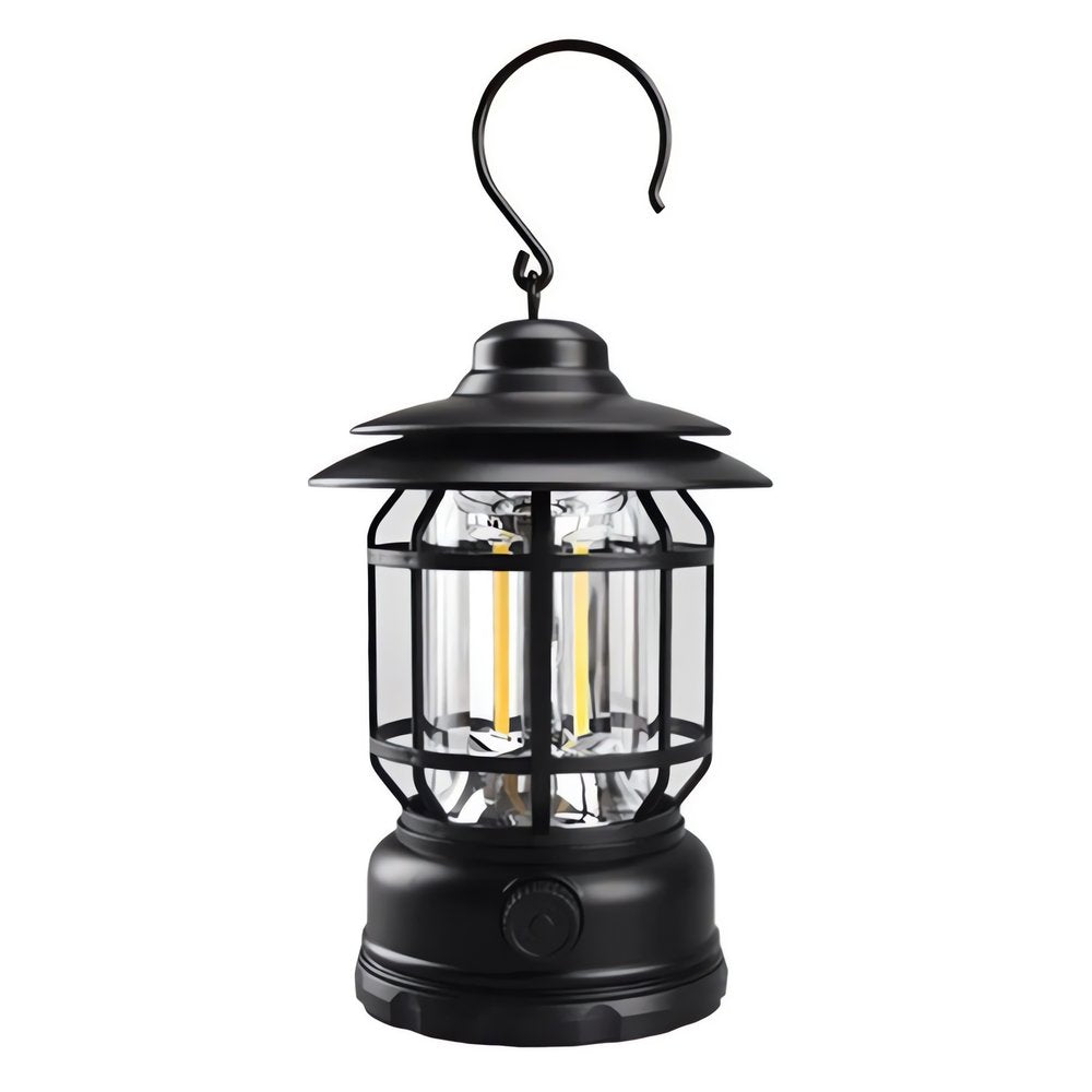 Lampe Vintage Pour Camping Noire