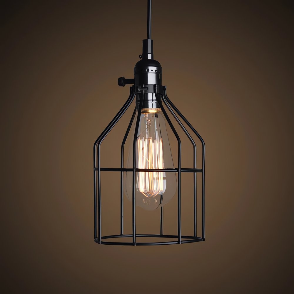 Lampe Vintage Pour Plafond Noire Modèle