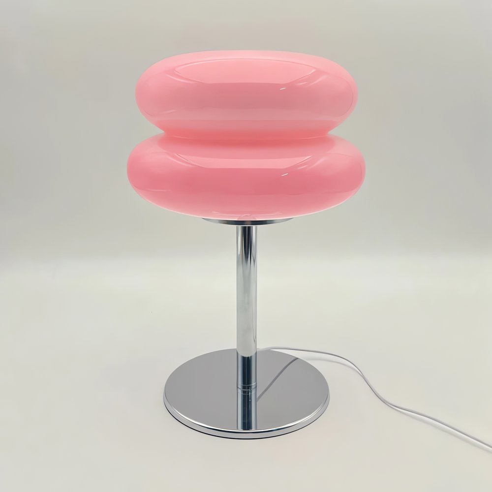 Lampe Vintage Ronde Rose