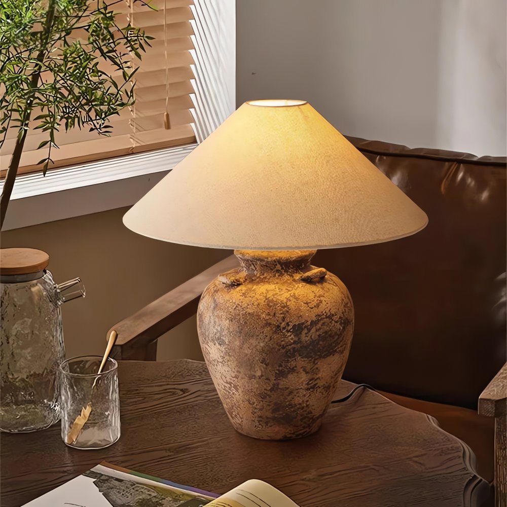 Lampe Vintage Terracotta Confort