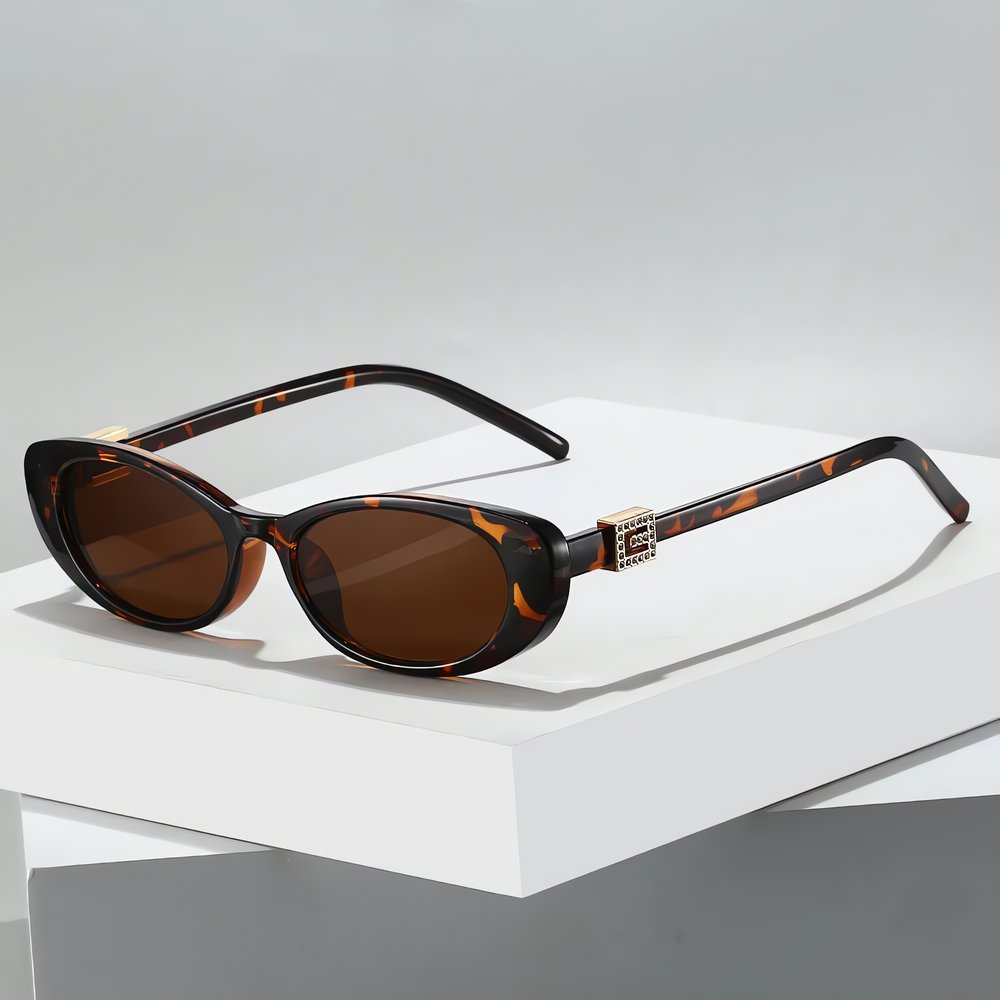 Lunettes Vintage De Luxe Pour Femme Ecaille