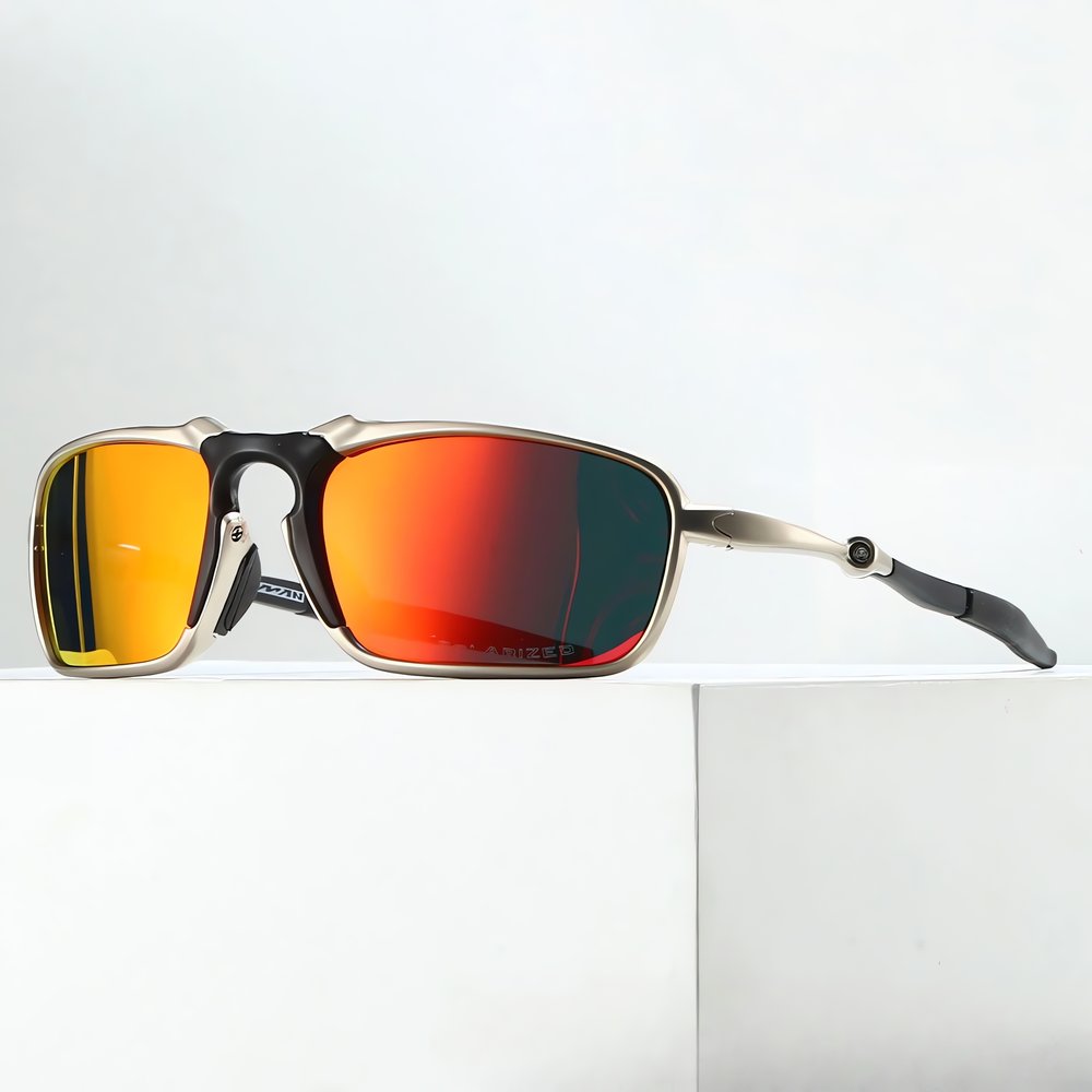 Lunettes Vintage Oakley Métal Rouge