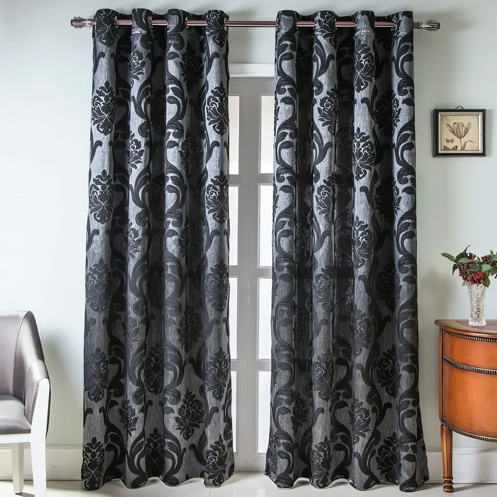 Rideaux Vintage Noir