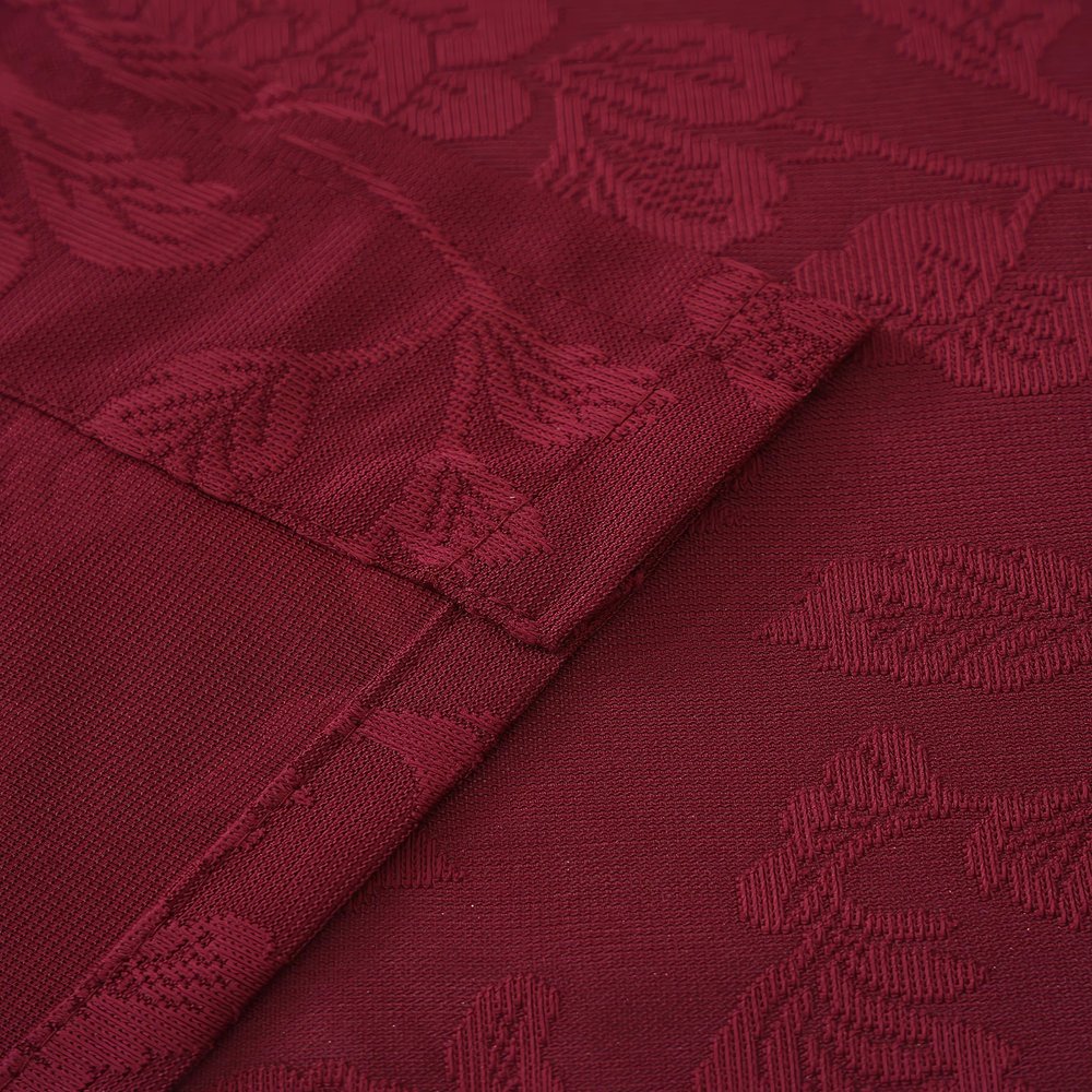 Rideaux Vintage Rouge Motif
