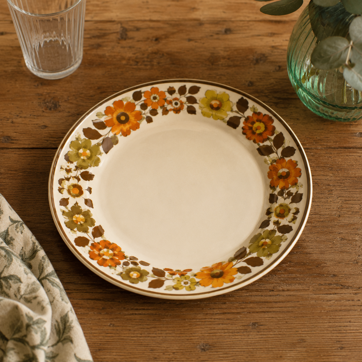 Assiette Vintage Année 70