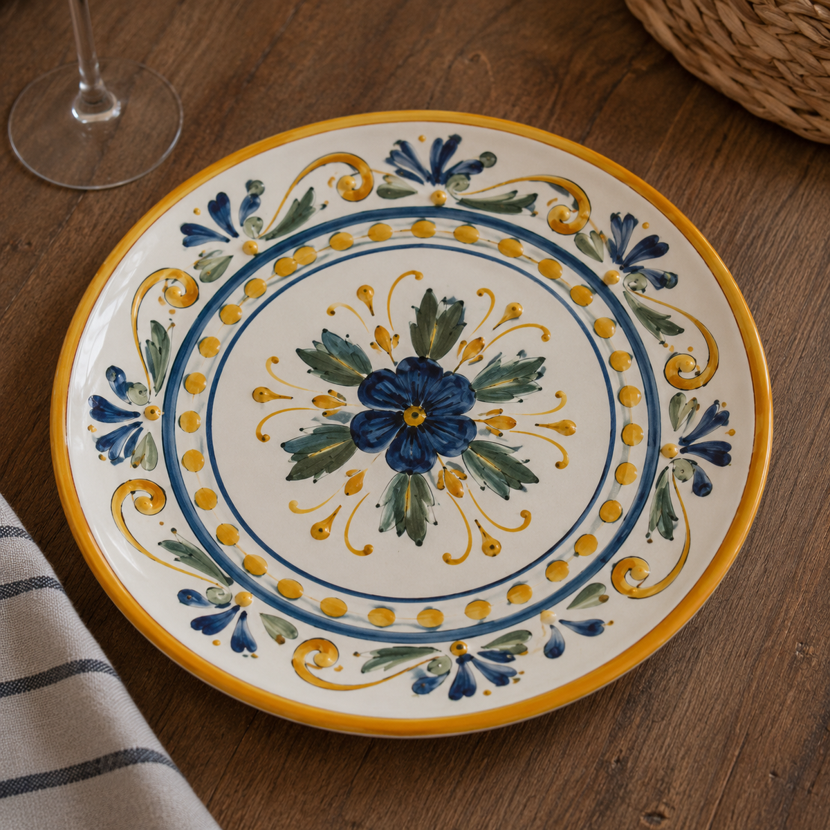 Assiette Vintage Italienne