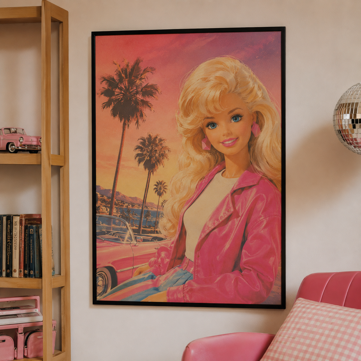 Barbie Poster Vintage
