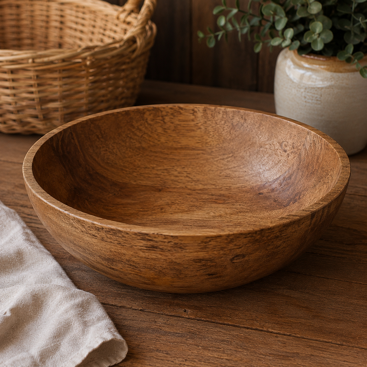 Bol Vintage en Bois