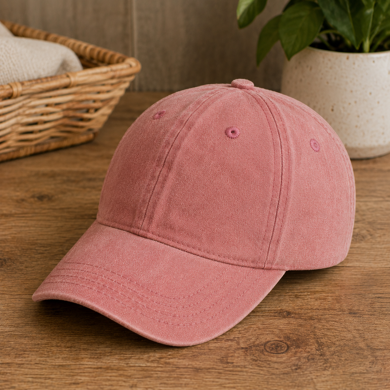 Casquette Vintage Rose