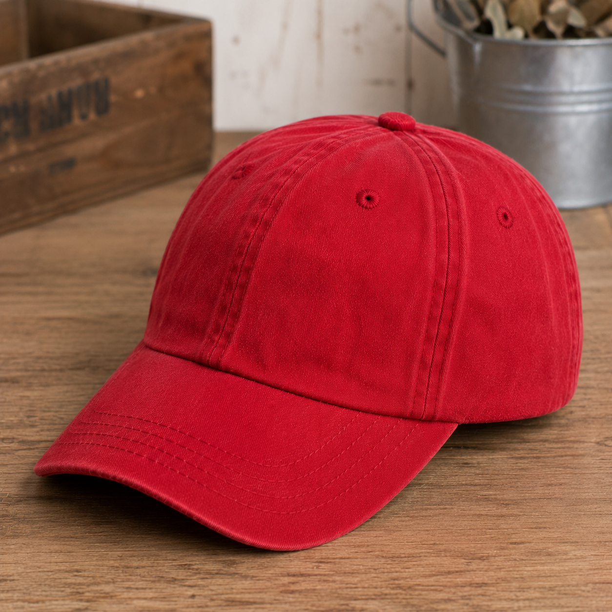 Casquette Vintage Rouge