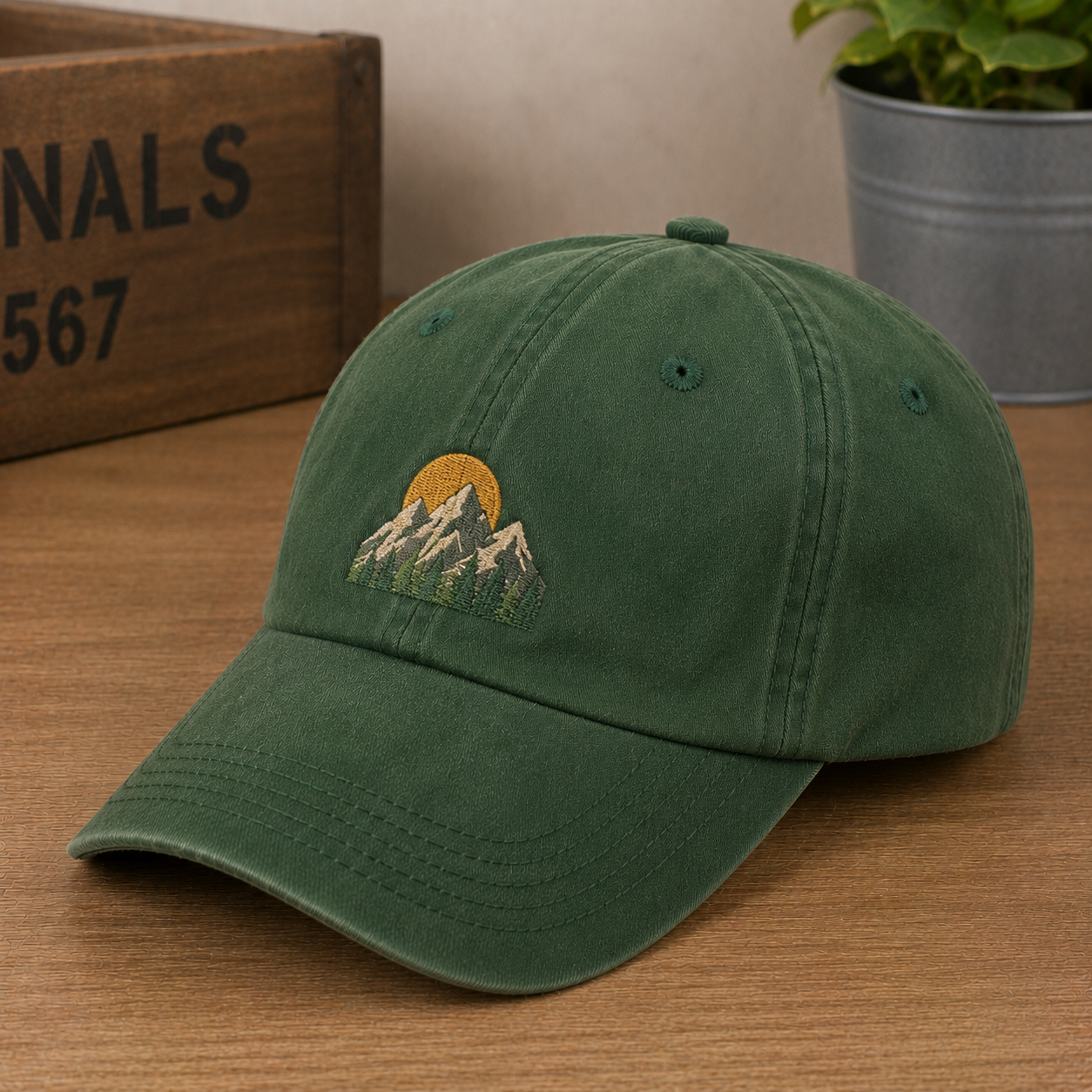 Casquette Vintage Verte