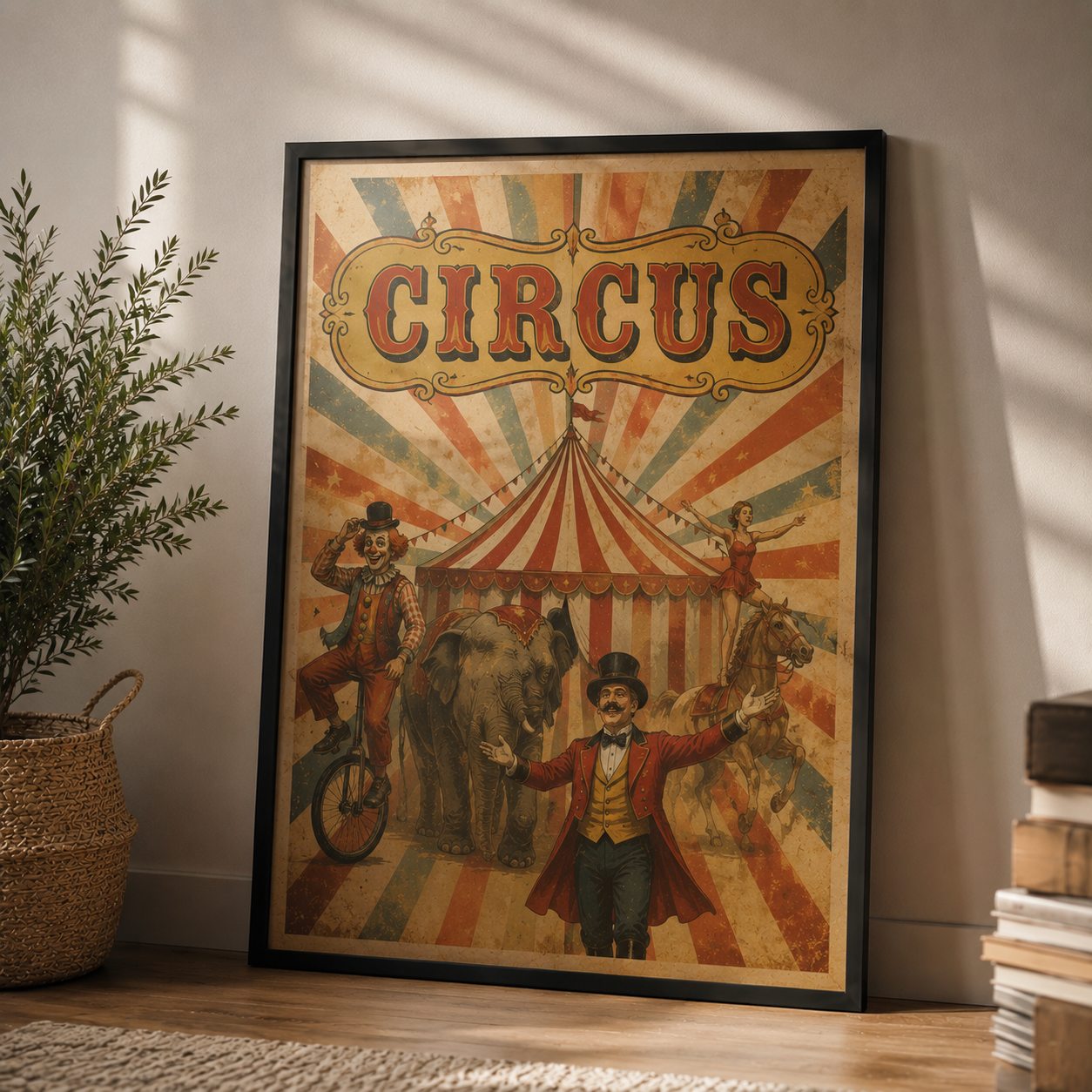 Circus Poster Vintage