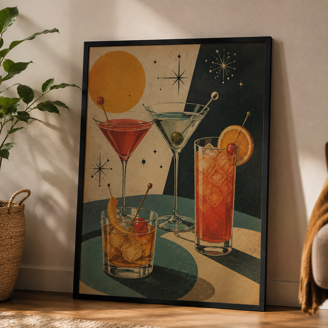Cocktail Poster Vintage