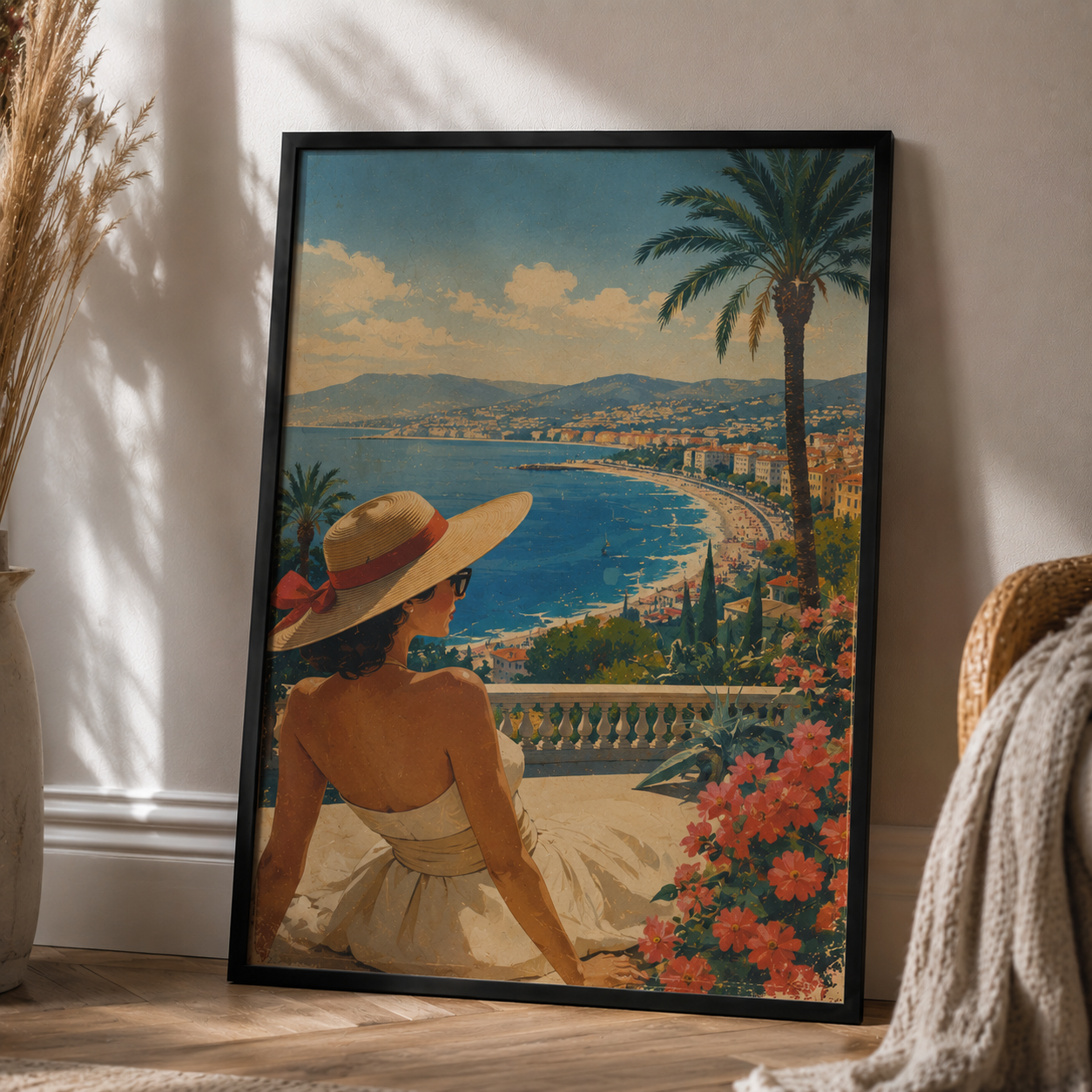 Cote d'Azur Poster Vintage