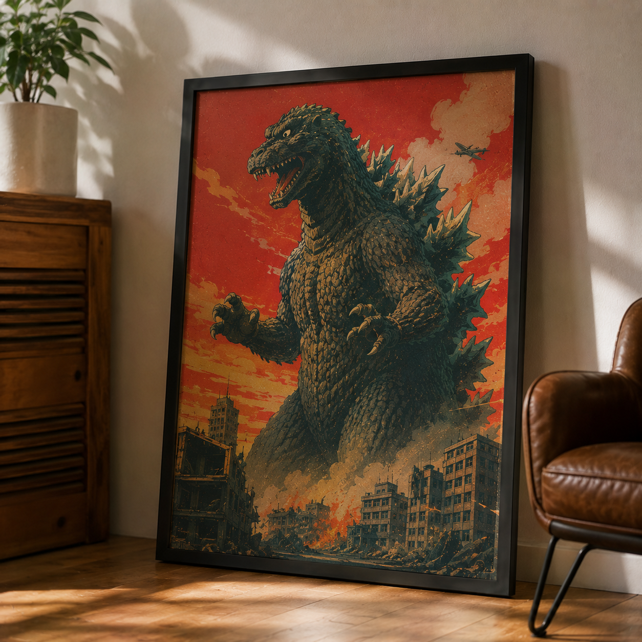 Godzilla Poster Vintage