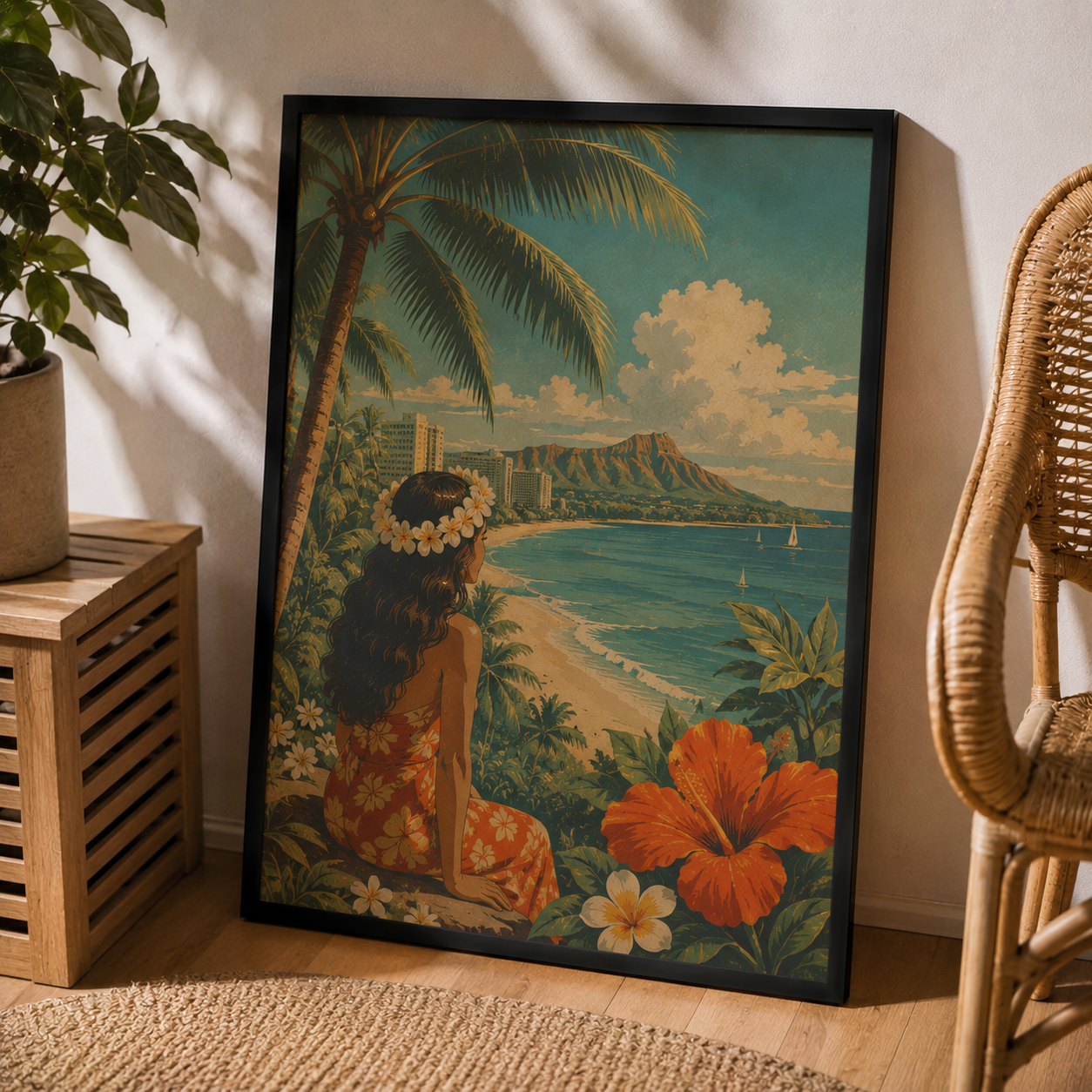 Hawaii Poster Vintage
