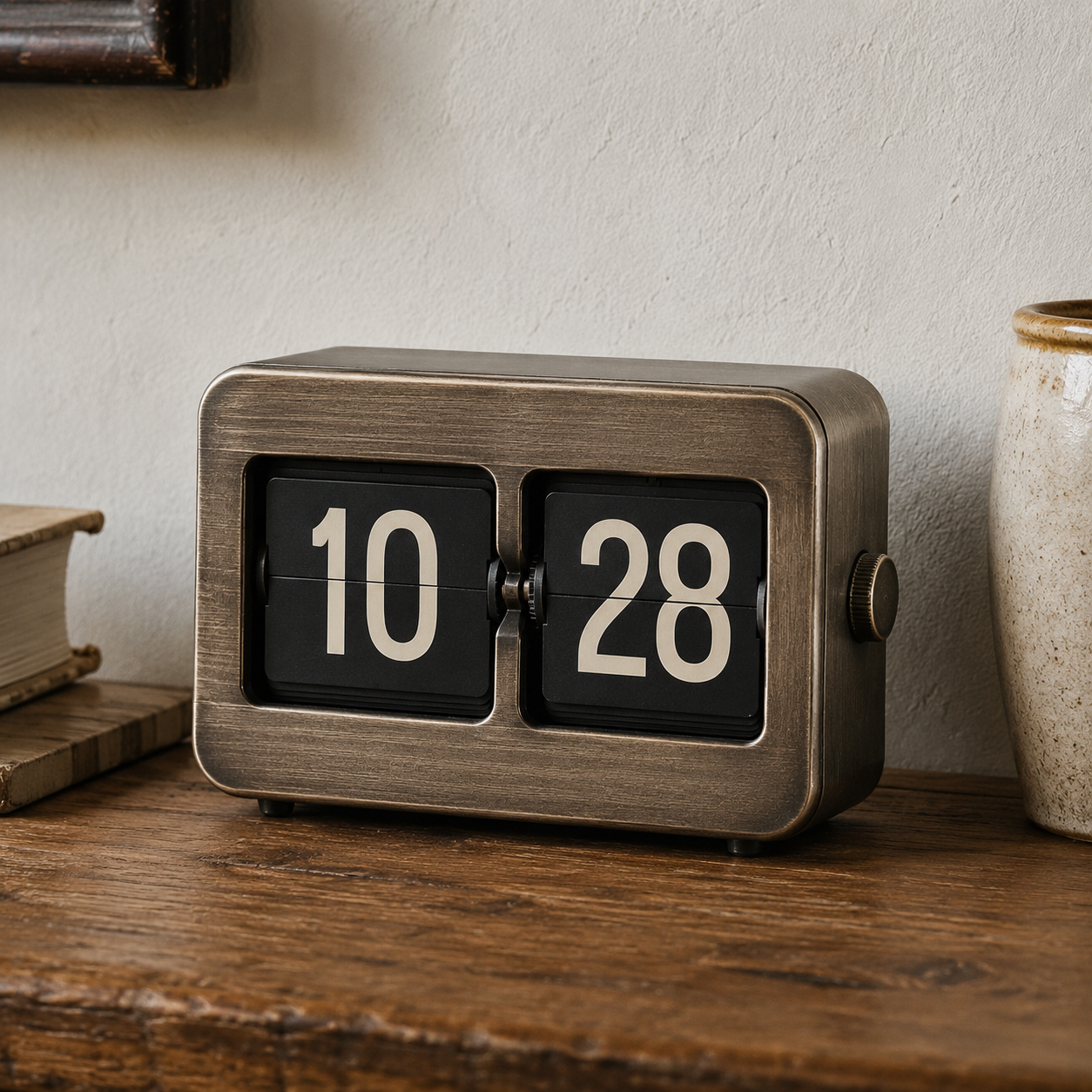 Horloge Vintage à Clapet