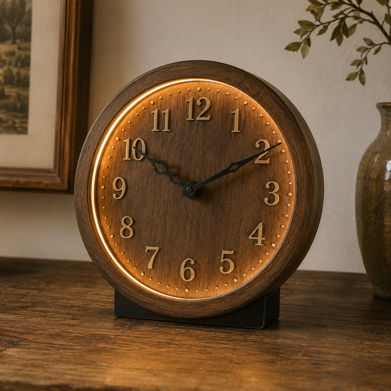 Horloge Vintage à Led