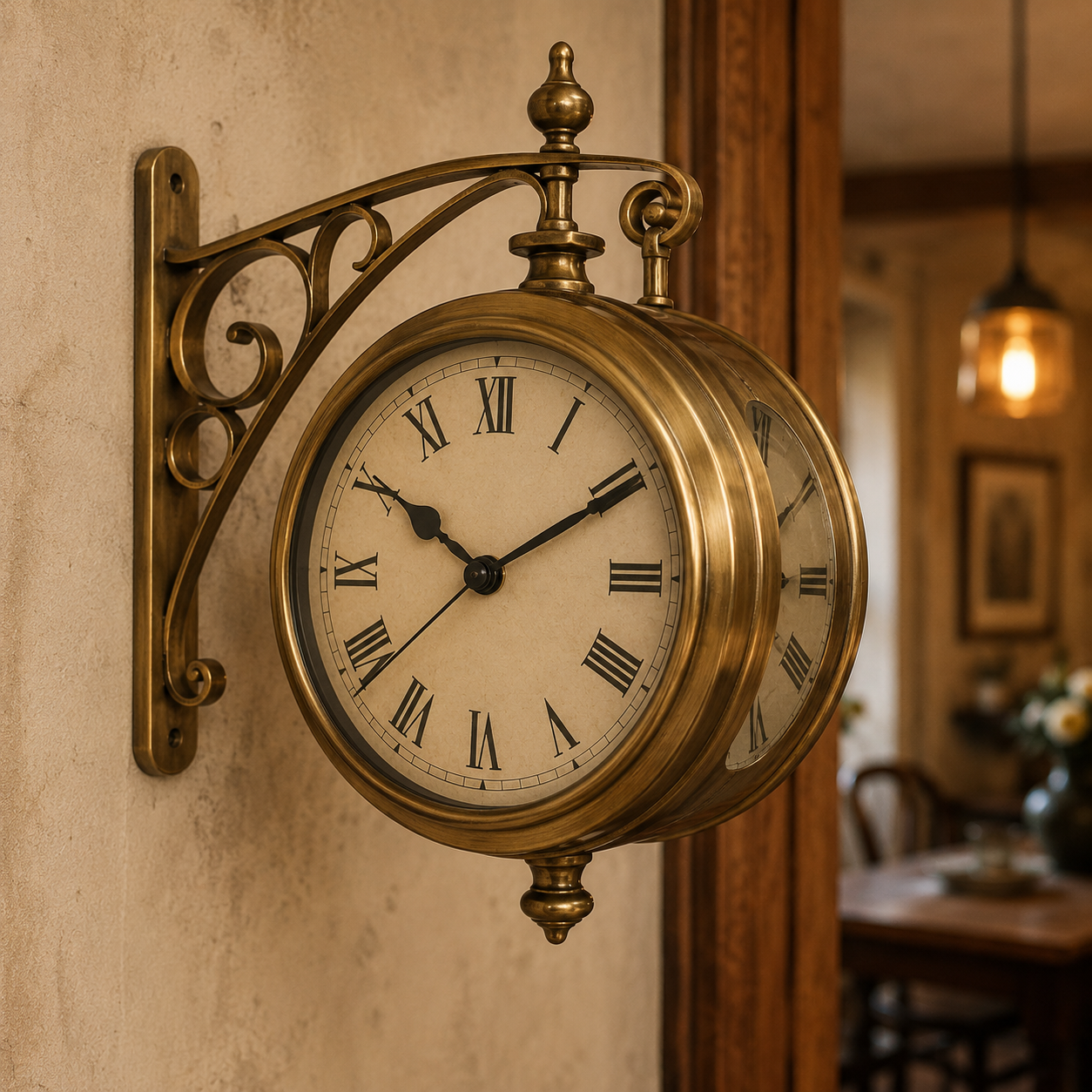Horloge Vintage Double Face