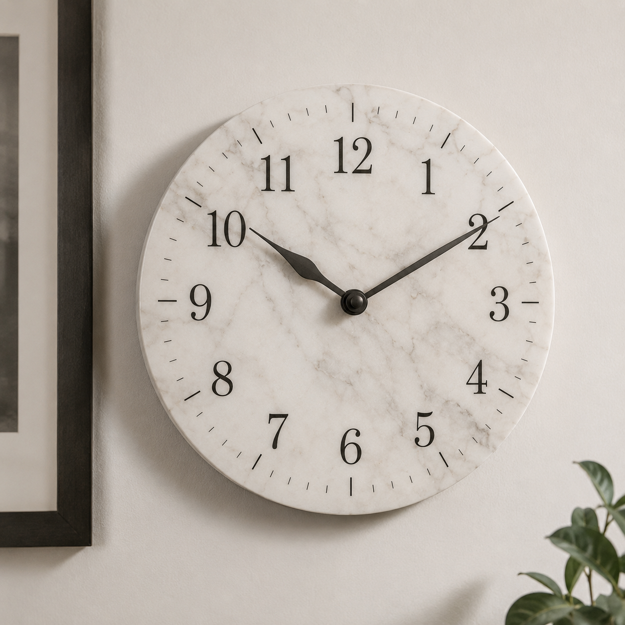 Horloge Vintage en Marbre