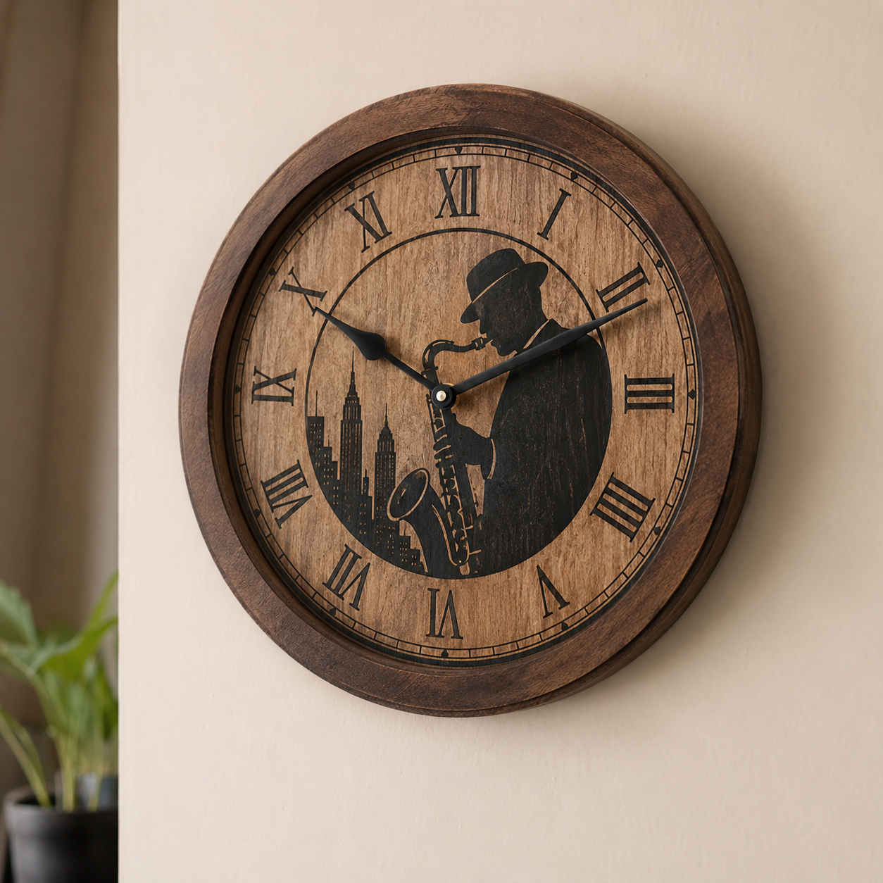 Horloge Vintage Jazz