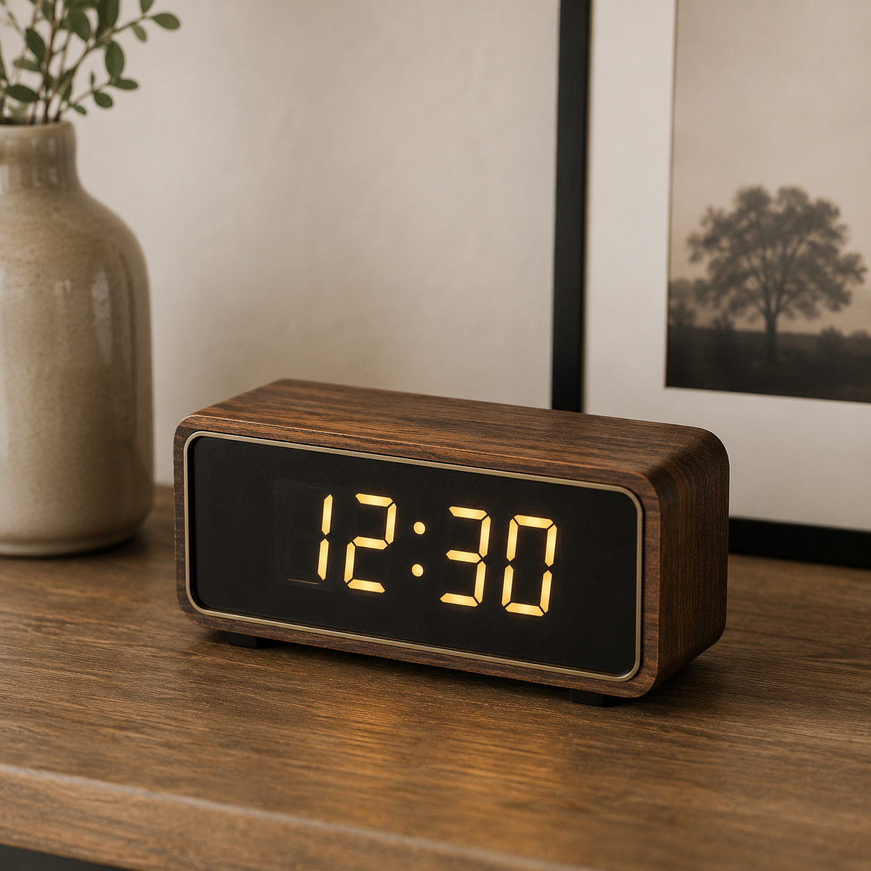 Horloge Vintage Numérique
