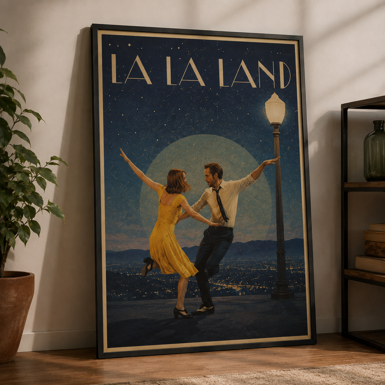 La La Land Poster Vintage