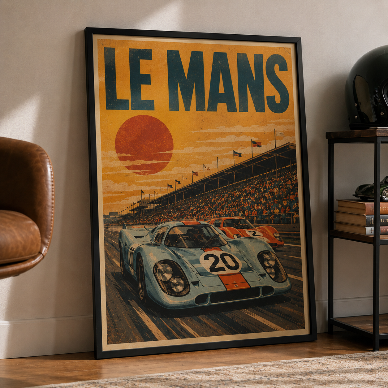 Le Mans Poster Vintage