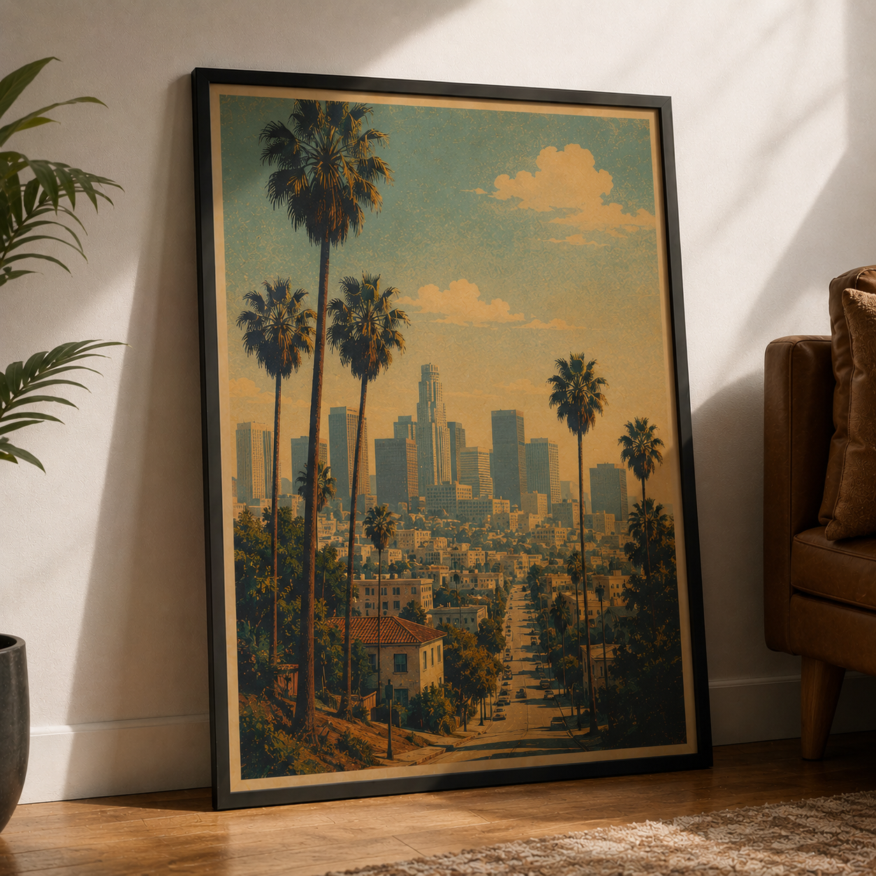 Los Angeles Poster Vintage