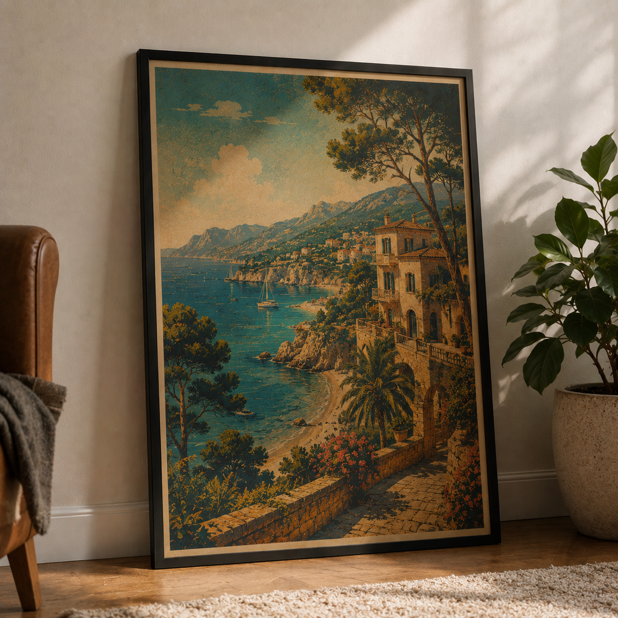 Mallorca Poster Vintage