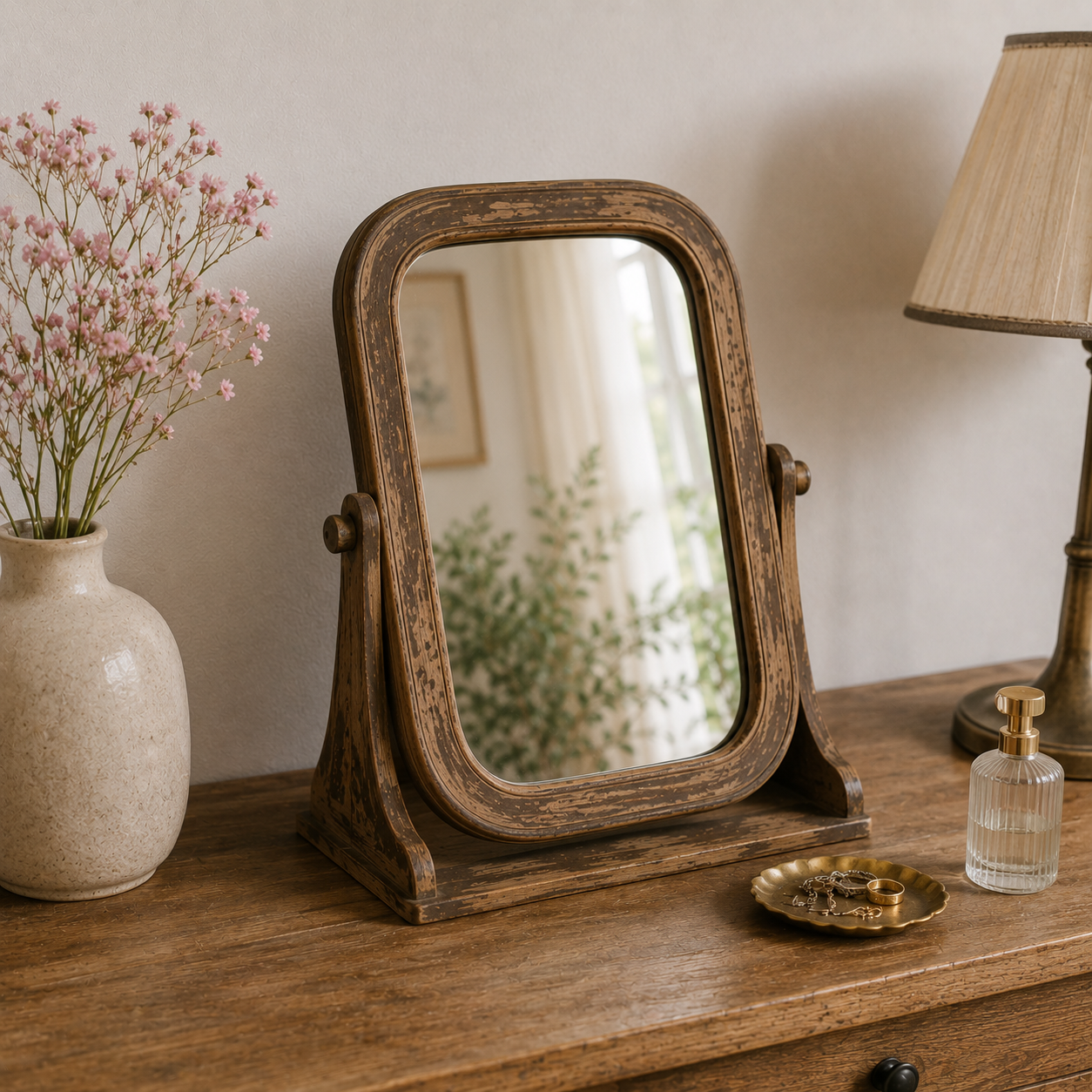Miroir Vintage Table