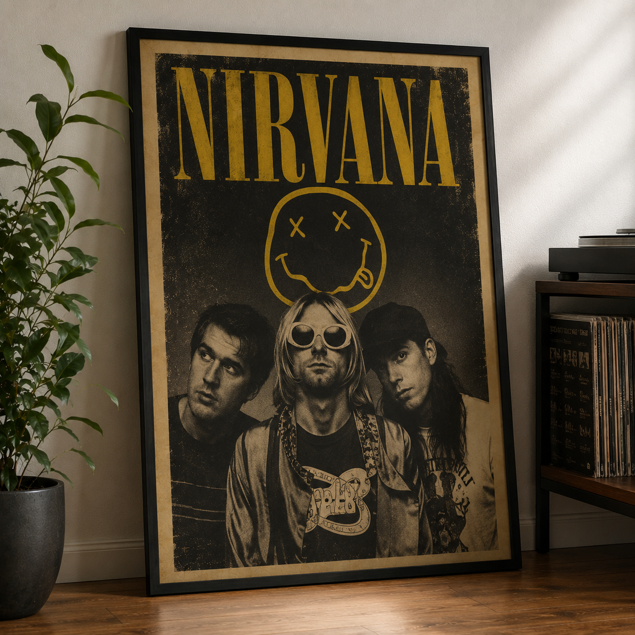 Nirvana Poster Vintage