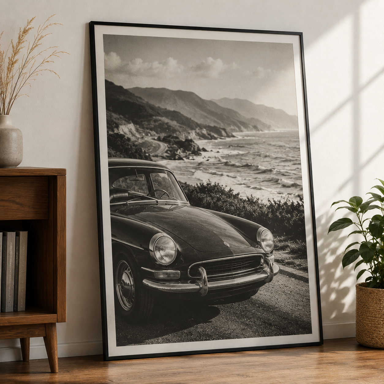 Poster Vintage Noir et Blanc