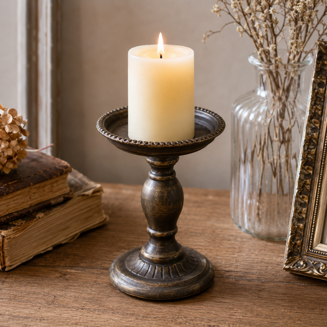 Présentoir Bougie Vintage