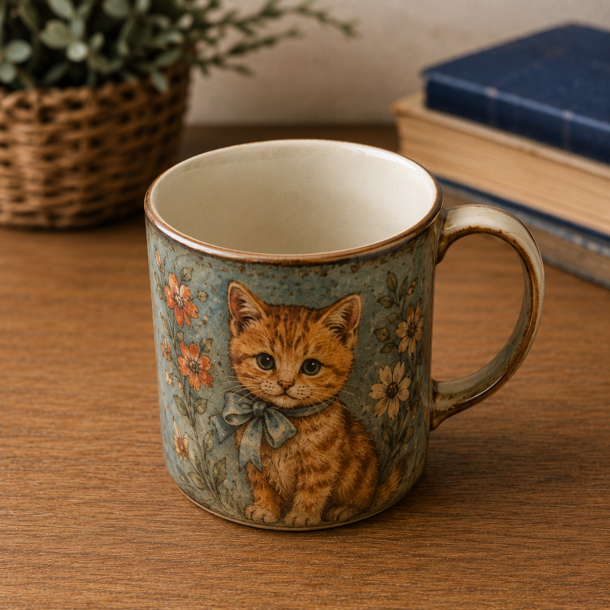 Tasse Vintage Chat