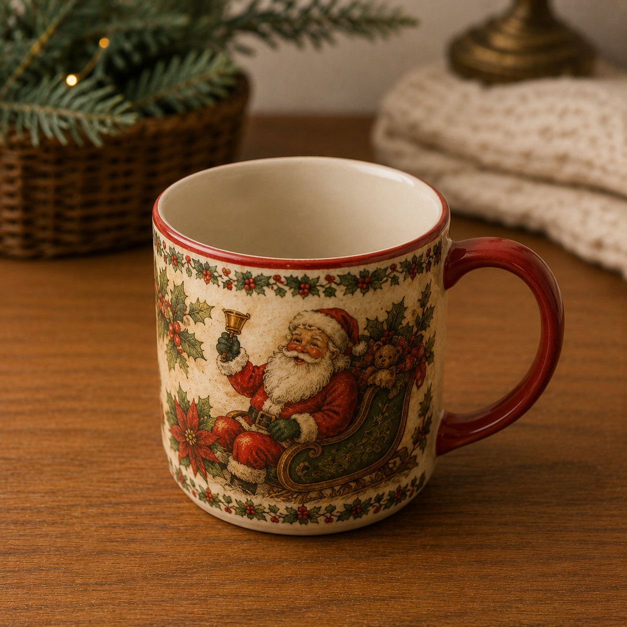 Tasse Vintage de Noël