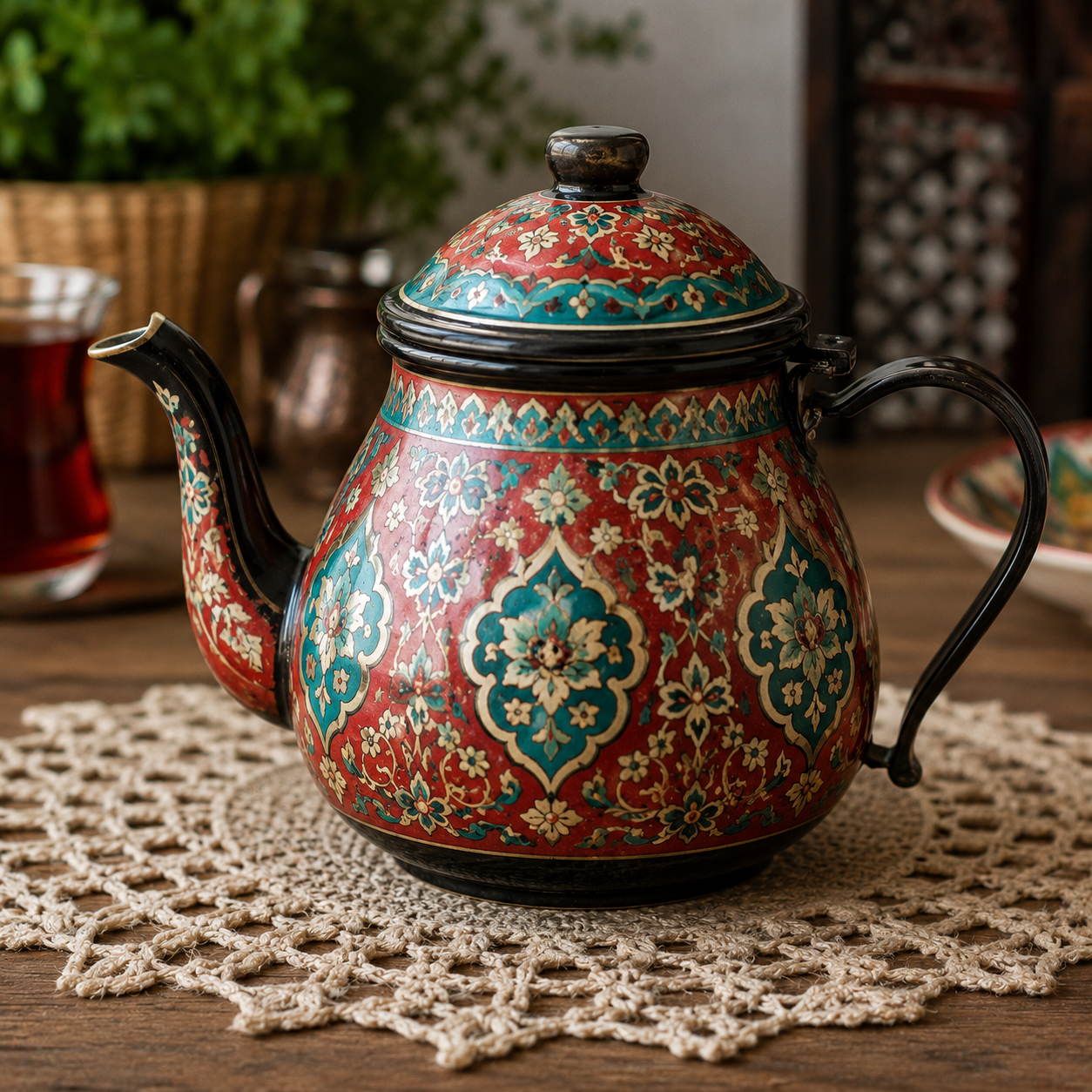 Théière Vintage Turc