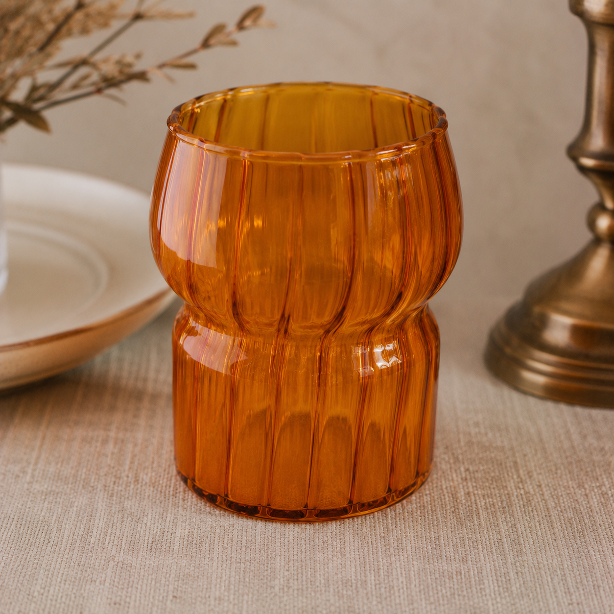 Verre Vintage Orange