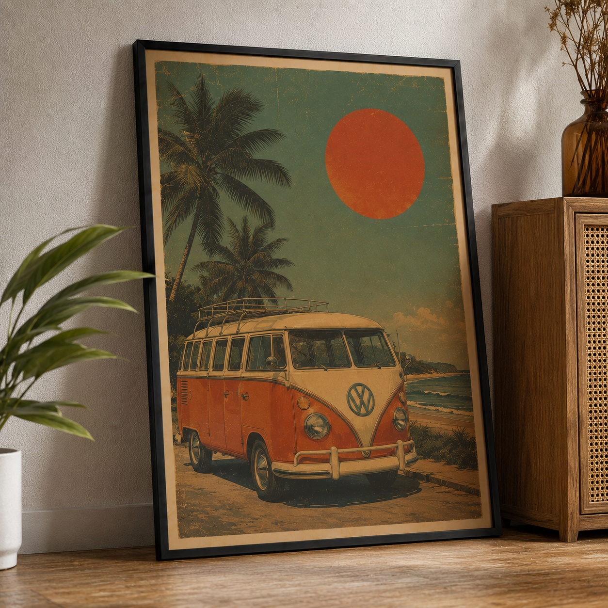 Volkswagen Poster Vintage