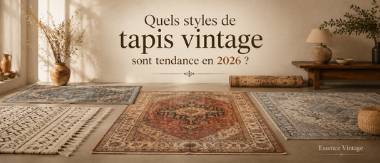 Quels styles de tapis vintage sont tendance en 2026 ?