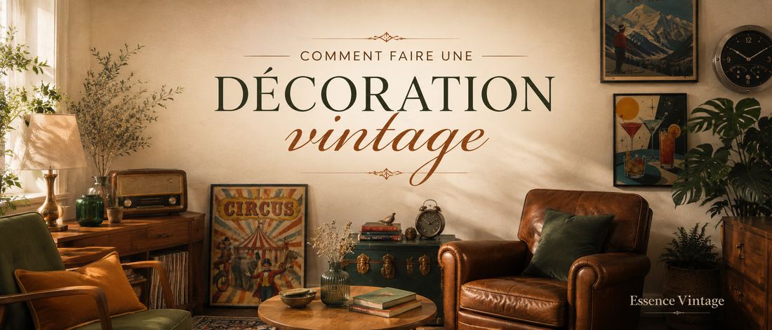 Comment faire une décoration vintage ?
