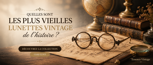 Quelles sont les plus vieilles lunettes vintage de l’histoire ?