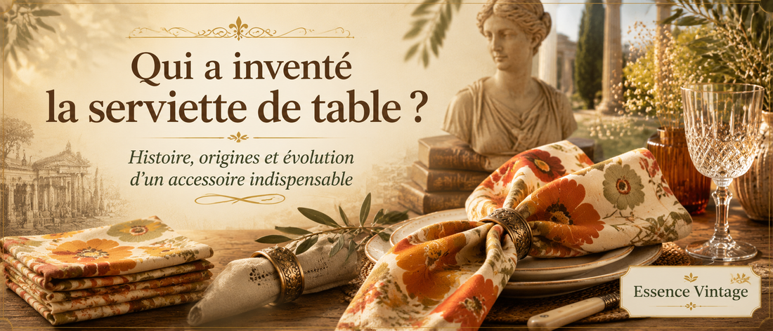 Qui a inventé la serviette de table ?
