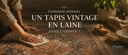 Comment nettoyer un tapis vintage en laine sans l’abîmer ?