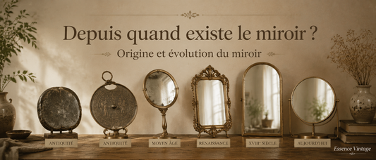 Depuis quand existe le miroir ? Origine et évolution du miroir