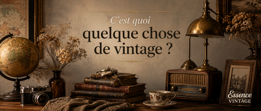 C'est quoi quelque chose de vintage ?