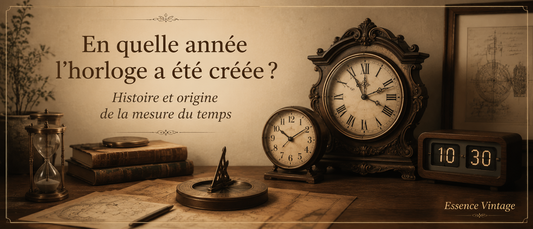 En quelle année l’horloge a été créée ? Histoire et origine de la mesure du temps